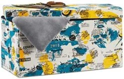 Relaxdays Padded Seat With Coffee Motif, Lidded Foldable Patterned Storage Bench, 38x76x38 Cm 15 Relaxdays Padded Seat With Coffee Motif, Lidded Foldable Patterned Storage Bench, 38x76x38 Cm -Songmics Furniture Shop 51Rn9npREEL. AC