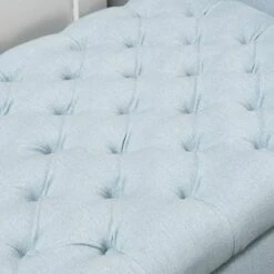 Christopher Knight Home Keiko Fabric Armed Storage Bench, 19.75"D X 50"W X 20.5"H, Light Sky -Songmics Furniture Shop 51SwFDKV3vL