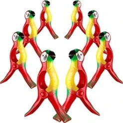 8 Pieces Beach Towel Clips Beach Chair Clips Towels Portable Parrot Flamingo Cactus Swallow Beach Towel Holder For Towels Cruise Pool Holiday Outdoor Clothes Pins (Multicolor,Multi Style) 19 8 Pieces Beach Towel Clips Beach Chair Clips Towels Portable Parrot Flamingo Cactus Swallow Beach Towel Holder For Towels Cruise Pool Holiday Outdoor Clothes Pins (Multicolor,Multi Style) -Songmics Furniture Shop 51TMv49MhlL. AC