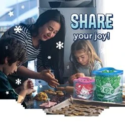 Ziploc Quart Food Storage Bags, Grip 'n Seal Technology For Easier Grip, Open, And Close, 48 Count, Holiday Designs, Packaging May Vary -Songmics Furniture Shop 51TR0HKvQuL