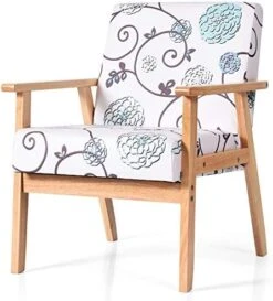 POWERSTONE Modern Upholstered Loveseat, Fabric Loveseat Sofa Couch Wooden 2-Seat Armchair For Home And Office (Yellow, Loveseat) -Songmics Furniture Shop 51TpxvvT5nL. AC