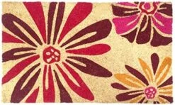 DII Floral Design Collection Natural Coir Doormat, 17x29, Bright Blossom 22 DII Floral Design Collection Natural Coir Doormat, 17x29, Bright Blossom -Songmics Furniture Shop 51UHWl33VNL. AC
