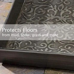 HF By LT Medallion Pattern Metal Boot, 30 X 13-Inches, Antique Copper Finish -Songmics Furniture Shop 51ULwTtEKhL