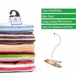 Catcher Labs Moth Traps For Clothes | Moth Traps With Pheromones | Non-Toxic Moth Catcher | Spray & Repellent Alternative (6-Pack) -Songmics Furniture Shop 51UYCarZYAL