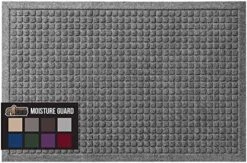 Gorilla Grip Ultra Absorbent Moisture Guard Doormat, Absorbs Up To 1.7 Cups Of Water, Stain And Fade Resistant, Spiked Rubber Backing, All Weather Mats Capture Dirt, Indoor Outdoor, 29x17, Beige -Songmics Furniture Shop 51Uqn1TLxL. AC 1