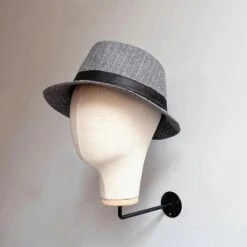 21 Inch Hat Rack Wig Stand Wall Mounted Mannequin Head Decorative Holder Hat Holder Rack Salon Mannequin Wigs Show Display Stand (A:Beige) -Songmics Furniture Shop 51UyFCRWXIL