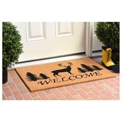Calloway Mills 121681729 Elk Forest Welcome Doormat 17" X 29"