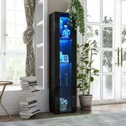 JOYSOURCE Buffet Cabinet Kitchen Sideboard With Storage Buffet Table Wooden Bar For Kitchen Dining Room Hallway Living Room, Brown -Songmics Furniture Shop 51XNSv1HEvL. AC