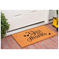 Calloway Mills 102411729 Give Thanks Doormat