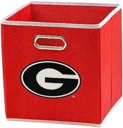 Franklin Sports NCAA College Team Fabric Storage Cubes Made To Fit Storage Bin Organizers (11x10.5x10.5) -Songmics Furniture Shop 51Y4Ys3REwL. AC