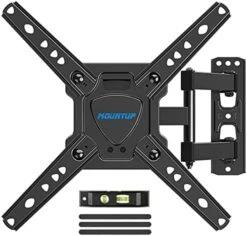 MOUNTUP Full Motion TV Wall Mount For Most 26-50 Inch TVs, Max VESA 300x300mm Wall Mount TV Bracket With Swivel Tilting Extension Level Adjustment For LED LCD Flat Curved TVs MU0018 14 MOUNTUP Full Motion TV Wall Mount For Most 26-50 Inch TVs, Max VESA 300x300mm Wall Mount TV Bracket With Swivel Tilting Extension Level Adjustment For LED LCD Flat Curved TVs MU0018 -Songmics Furniture Shop 51YpkJiPI4L. AC