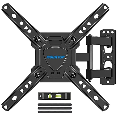 MOUNTUP Full Motion TV Wall Mount For Most 26-50 Inch TVs, Max VESA 300x300mm Wall Mount TV Bracket With Swivel Tilting Extension Level Adjustment For LED LCD Flat Curved TVs MU0018 1 MOUNTUP Full Motion TV Wall Mount For Most 26-50 Inch TVs, Max VESA 300x300mm Wall Mount TV Bracket With Swivel Tilting Extension Level Adjustment For LED LCD Flat Curved TVs MU0018