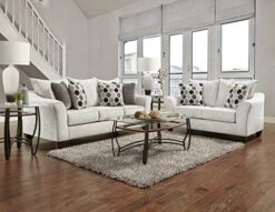 Roundhill Furniture Camero Sofa And Loveseat Set -Songmics Furniture Shop 51YxxjkcEqL. AC
