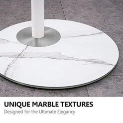 FITUEYES Design Swivel Corner Floor TV Stand For 32 37 43 50 55 60 65 Inch TV, Mid Century Modern White Corner TV Floor Stand With Marble Textured Glass Base & Concealed Storage, Master Series 12 FITUEYES Design Swivel Corner Floor TV Stand For 32 37 43 50 55 60 65 Inch TV, Mid Century Modern White Corner TV Floor Stand With Marble Textured Glass Base & Concealed Storage, Master Series -Songmics Furniture Shop 51YyFvuHwdL