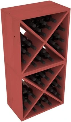 Wine Racks America Living Series Cube Wine Rack - Durable And Modular Wine Storage System, Pine Unstained - Holds 48 Bottles -Songmics Furniture Shop 51a0yfgFJOL. AC