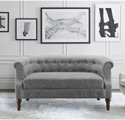 Rosevera Edmeston Loveseat, Beige -Songmics Furniture Shop 51aVEEBDGzL. AC