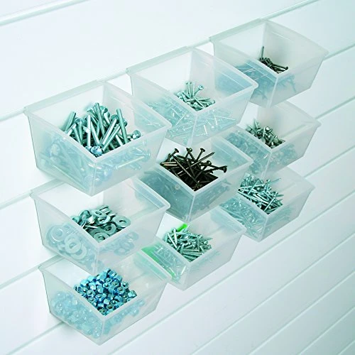 Proslat 3210 Probin Storage Bin Designed For PVC Slatwall, Small, 10-Pack 2 Proslat 3210 Probin Storage Bin Designed For PVC Slatwall, Small, 10-Pack - Image 2