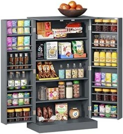 Yusong Kitchen Sideboard Buffet Pantry, Wooden Cupboard Storage Cabinet With 3 Doors And 2 Drawers, Accent Serve Coffee Bar Console Table For Dining Room Living Room, White 23 Yusong Kitchen Sideboard Buffet Pantry, Wooden Cupboard Storage Cabinet With 3 Doors And 2 Drawers, Accent Serve Coffee Bar Console Table For Dining Room Living Room, White -Songmics Furniture Shop 51dWUKFvR6L. AC