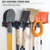 Aking Ace Wall Mount Tool Storage Rack, Heavy Duty Garage Storage Tool Organizer, Garden Tool Wall Hooks And Hangers, Hold Up To 350lbs