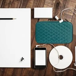 DVD Case CD Case Holder - 96 Capacity Portable Carrying DVD Disc Storage Case Hard CD Case Holder Wallet Binder Booklet Organizer For Car Office Home Travel | Movie Media Audio Music (Green) -Songmics Furniture Shop 51e6TuaDMPL