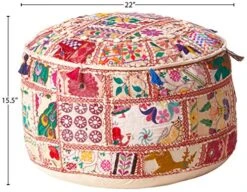 Artistic Weavers Kismet Pouf, 22" X 22", Deep Sea Green -Songmics Furniture Shop 51e9DuUNm1L