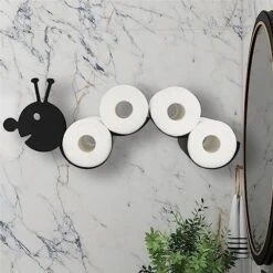 Dragon Toilet Paper Holder Stand, Black Metal Bathroom Tissue Storage Holds 5 Rolls, Free Standing Farmhouse Bathroom Stand Decor Accessory 28 Dragon Toilet Paper Holder Stand, Black Metal Bathroom Tissue Storage Holds 5 Rolls, Free Standing Farmhouse Bathroom Stand Decor Accessory -Songmics Furniture Shop 51epugp 2kL. AC