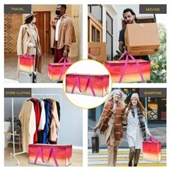 Heavy Duty Extra Large Moving Bags - Waterproof Storage Bags With Zipper And Handles,Backpack Straps Strong Tote Bags For Clothes,Alternative To Moving Box, Handbags 14 Heavy Duty Extra Large Moving Bags - Waterproof Storage Bags With Zipper And Handles,Backpack Straps Strong Tote Bags For Clothes,Alternative To Moving Box, Handbags -Songmics Furniture Shop 51fHiCsz7RL