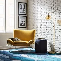 Amazon Brand – Rivet Farr Lotus Accent Chair, 39.8"W, Canary -Songmics Furniture Shop 51fYftvbiNL