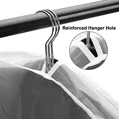 10Pack (24"x11"x2") Storage Travel Shoulder Covers For Clothes Clothing Dust Cover Dust Bags Cover Dress Bag Hanging Garment Bag US 4 10Pack (24"x11"x2") Storage Travel Shoulder Covers For Clothes Clothing Dust Cover Dust Bags Cover Dress Bag Hanging Garment Bag US - Image 4