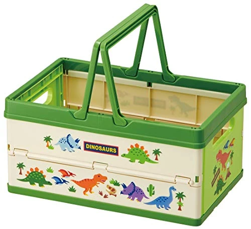 Skater BWOT13 Storage Box, Folding Storage Case, Basket, Dinosaurus, 15.0 X 9.8 X 7.7 Inches (38 X 25 X 19.5 Cm) 1 Skater BWOT13 Storage Box, Folding Storage Case, Basket, Dinosaurus, 15.0 X 9.8 X 7.7 Inches (38 X 25 X 19.5 Cm)