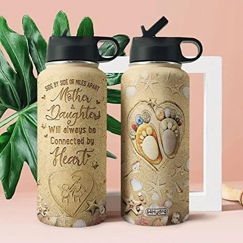 64HYDRO 32oz Teacher Life Teacher Gifts Stainless Steel Bottle With Straw Lid, Double Wall Vacuum Thermos Insulated Travel Coffee Bottle - AERZ1712014Z 2 64HYDRO 32oz Teacher Life Teacher Gifts Stainless Steel Bottle With Straw Lid, Double Wall Vacuum Thermos Insulated Travel Coffee Bottle - AERZ1712014Z - Image 2