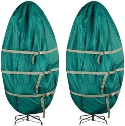 Tiny Tim Totes 83-DT5582 Premium Upright Christmas Tree Canvas Storage Cover Bag | 7.5 FT | Green, Foot 12 Tiny Tim Totes 83-DT5582 Premium Upright Christmas Tree Canvas Storage Cover Bag | 7.5 FT | Green, Foot -Songmics Furniture Shop 51gpwybnnDL. AC