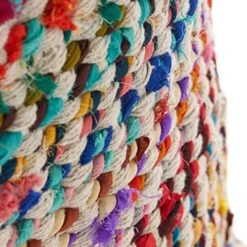 GDFStudio Marcela Hand Woven Fabric Pouf (Ecru) 9 GDFStudio Marcela Hand Woven Fabric Pouf (Ecru) -Songmics Furniture Shop 51hKvDeqlkL