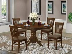 East West Furniture KEVA7-ESP-C Dining Set, 7-Piece 12 East West Furniture KEVA7-ESP-C Dining Set, 7-Piece -Songmics Furniture Shop 51hnufKHXbL. AC