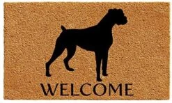 Calloway Mills AZ105581729 Boxer Doormat, 17" X 29", Natural/Black -Songmics Furniture Shop 51hoIr3IiL. AC