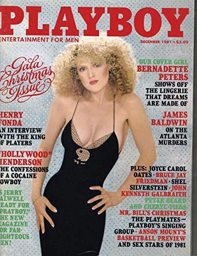 PLAYBOY -DECEMBER 1981 ISSUE (BERNADETTE PETERS COVER) Single Issue Magazine – 1981 2 PLAYBOY -DECEMBER 1981 ISSUE (BERNADETTE PETERS COVER) Single Issue Magazine – 1981 - Image 2