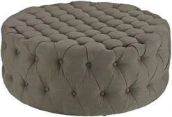 Modway Amour Fabric Upholstered Button-Tufted Round Ottoman In Azure 24 Modway Amour Fabric Upholstered Button-Tufted Round Ottoman In Azure -Songmics Furniture Shop 51iPdHll 1L. AC