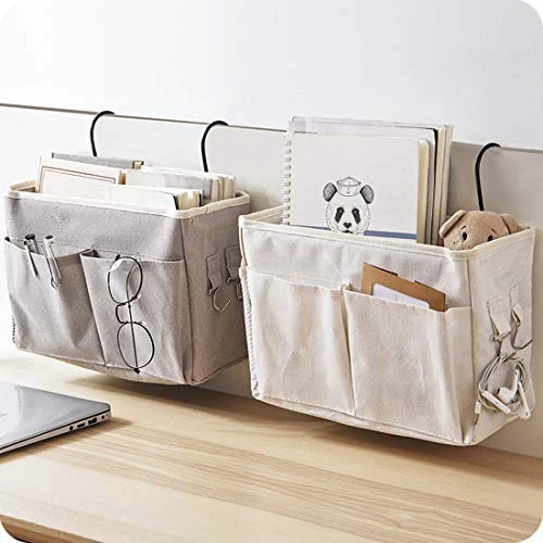 FenglinTech Bedside Caddy, Bedside Storage Organizer Hanging Bag For Bunk Bed, Hospital Bed Rails, Baby Bed, Camp 5 FenglinTech Bedside Caddy, Bedside Storage Organizer Hanging Bag For Bunk Bed, Hospital Bed Rails, Baby Bed, Camp - Image 5