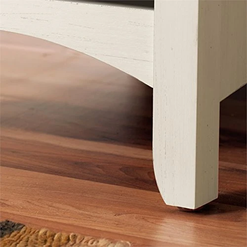 BOWERY HILL Furniture Salinas Hall Tree With Storage Bench In Antique White 4 BOWERY HILL Furniture Salinas Hall Tree With Storage Bench In Antique White - Image 4