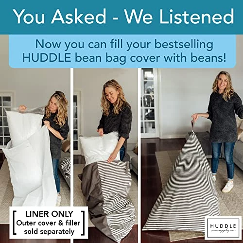 Huddle Supply Co Bean Bag Liner Designer Stuffie Seat Bean Bag Cover 3 Huddle Supply Co Bean Bag Liner Designer Stuffie Seat Bean Bag Cover - Image 3