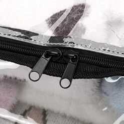 Fasmov 4 Pack Clear Clothes Storage Bag Organizer With Reinforced Handle, Closet Organizer Vinyl Bag For Bedding, Linen, Blankets, Duvet Covers, Comforters, Clothes & Toys -Songmics Furniture Shop 51lXn9xRKrL