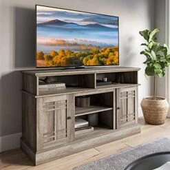 BELLEZE Sideboard Buffet Console Table, Versatile Media Cabinet With Drawers And Adjustable Shelves - 58 Inch - Astorga (Espresso) -Songmics Furniture Shop 51lhf0p9ieL. AC