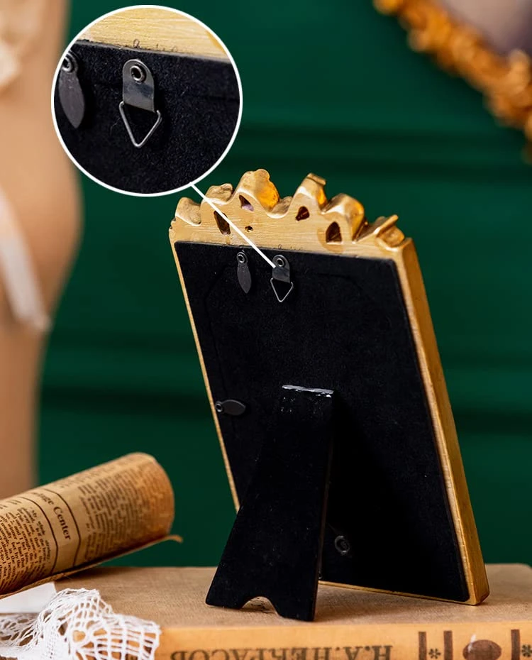 Eaoundm Antique Decorative Wall Mirror Vintage Hanging Mirror Desktop Mirror Table Mirror 9.1 X 6.5 Inchs Oval 4 Eaoundm Antique Decorative Wall Mirror Vintage Hanging Mirror Desktop Mirror Table Mirror 9.1 X 6.5 Inchs Oval - Image 4