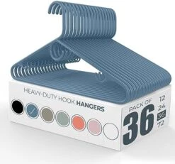 Neaties Heavy Duty Plastic Hangers Bulk Strap Hooks (12 To 72 Pack Available Or Hangers 36 Pack) Strong Clothes Hangers Bulk | Coat Hangers Plastic, Hangers Heavy Duty, Plastic Hanger (White 36 Pack) 24 Neaties Heavy Duty Plastic Hangers Bulk Strap Hooks (12 To 72 Pack Available Or Hangers 36 Pack) Strong Clothes Hangers Bulk | Coat Hangers Plastic, Hangers Heavy Duty, Plastic Hanger (White 36 Pack) -Songmics Furniture Shop 51n6T3diUML. AC
