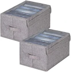 4Pcs Clothes Closet Organizers And Storage,Clothes Organizer For Closet - 6 Large Grids With Removable Dividers,Stackable Closet Organizers Storage Bins For Clothes,Jeans,Pants, Sweaters,Toys(6Girds) -Songmics Furniture Shop 51nGrXdHyQL. AC