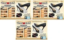 Shoe Slotz Space Saver, 6 Piece Set (1) -Songmics Furniture Shop 51nLgepmutL. AC