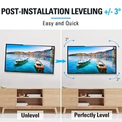 Mounting Dream UL Listed TV Wall Mount Bracket For Most 42-90 Inch TVs, Full Motion TV Mount With Articulating Arms, Max VESA 600x400mm And 132 Lbs, Fits 16", 18", 24" Studs, MD2298 -Songmics Furniture Shop 51nYuEiNCSS