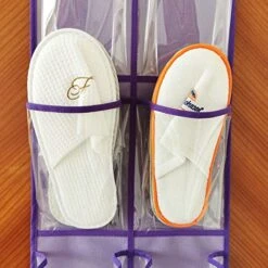 ANZORG Closet Shoe Organizer Behind Door Hanging Closet Kids Shoe Rack With 12 Clear Large Pockets (12 Pockets-Purple) -Songmics Furniture Shop 51p1PHDfzEL