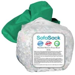 Sofa Sack Shredded Foam Refill: Memory Foam Filling Refill For Bean Bags, Dog Beds And Pillows, 30lbs, Multi-Color -Songmics Furniture Shop 51pGYs7fxrL