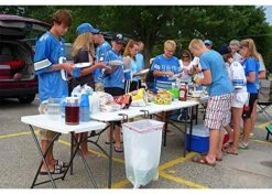 AMERICAN MADE THE ORIGINAL- Trash-Ease-Table - Portable Trash Bag Holder, Camping, Tailgating, Picnics, Parties, Crafting, Scrapbooking,13 Gallon Garbage Bag Size, NO Tools Needed 8 AMERICAN MADE THE ORIGINAL- Trash-Ease-Table - Portable Trash Bag Holder, Camping, Tailgating, Picnics, Parties, Crafting, Scrapbooking,13 Gallon Garbage Bag Size, NO Tools Needed -Songmics Furniture Shop 51pMVOoTpbL